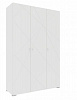 Шкаф комбинированный Абрис 3х дверный 332.25.01 (Белый глянец)