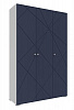 Шкаф комбинированный Абрис 3х дверный 332.25.01 (Белый глянец/Дуб адриатика)