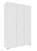 Шкаф комбинированный Абрис 3х дверный 332.25.02 (Белый глянец)