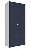 Шкаф комбинированный Абрис 2х дверный 332.22.01 (Белый глянец/Дуб адриатика)